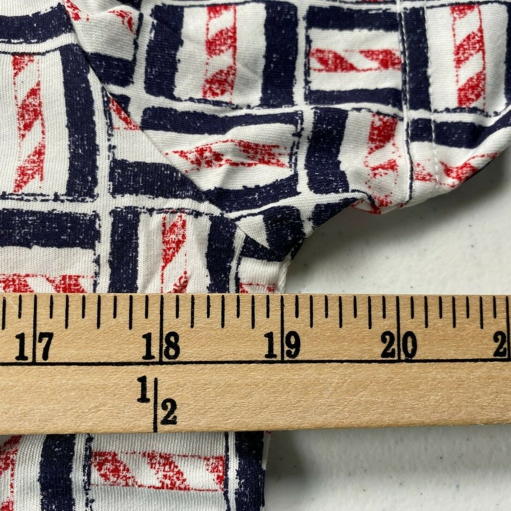 New Leon Levine Polo Shirt Womens PS Candy Cane Striped Short Sleeve Blo… - Picture 7 of 8